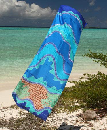 Silk Scarf Lapita Design